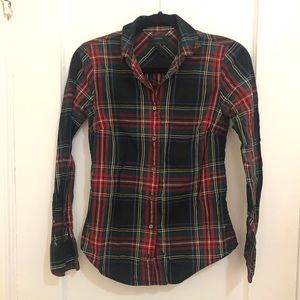 J.Crew Classic Holiday Pattern Button-up